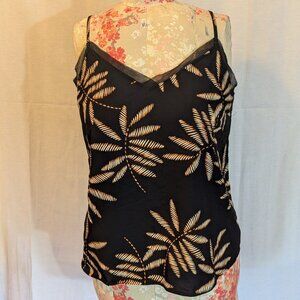 A New Day Palm Leaf Camisole GUC Sz L